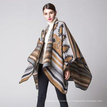 Одеяло-шаль в клетку Fashion